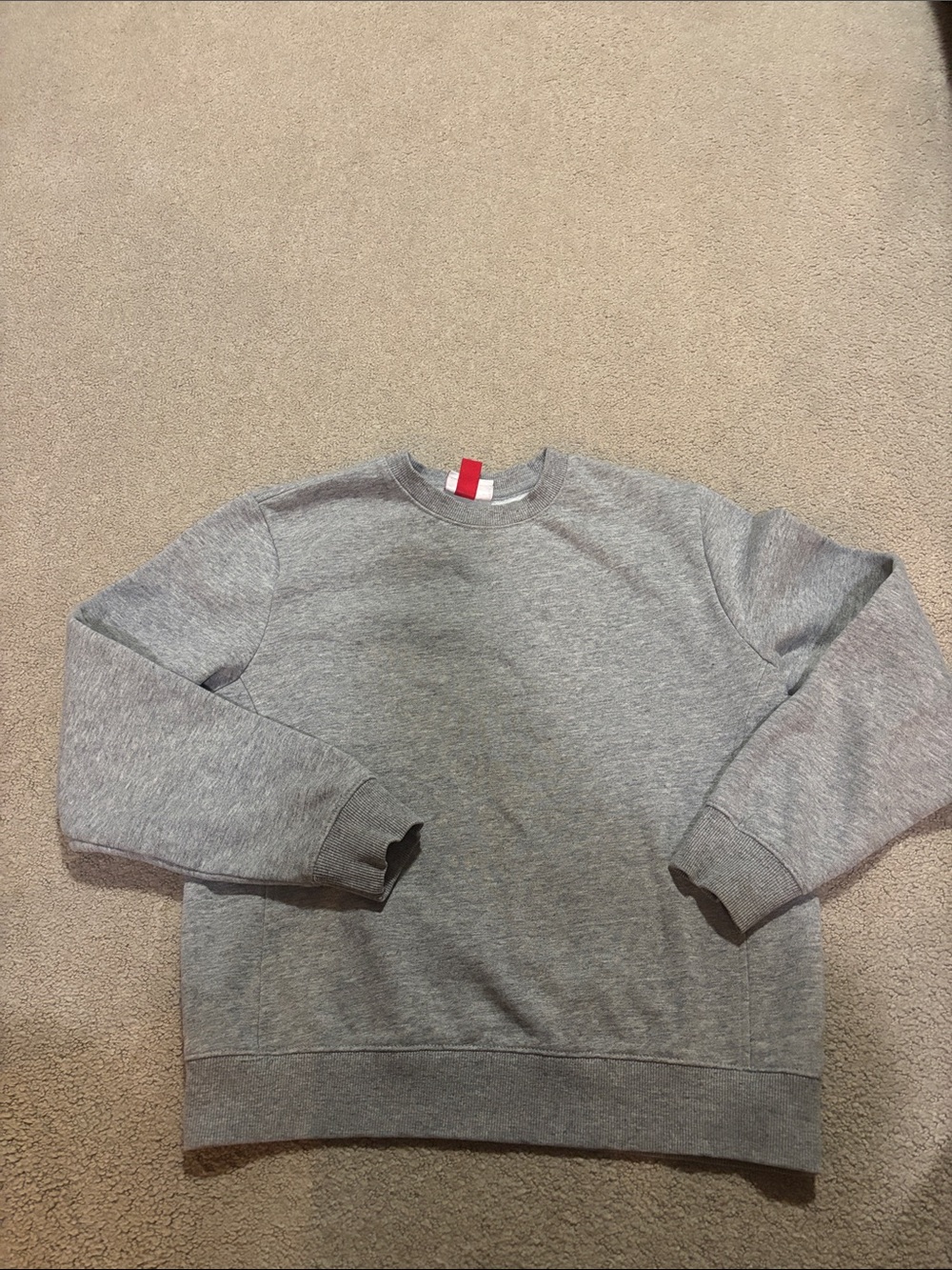 Mitchell & Ness Gray Crewneck Sweatshirt